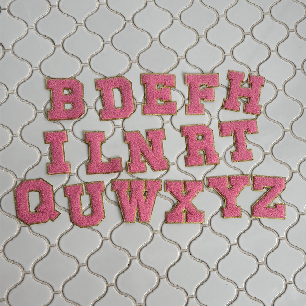 So many patches! Hearts, disco balls, letters, etc. - Picture 5 of 15